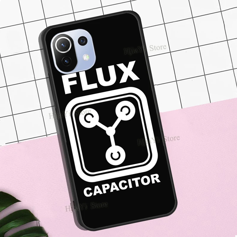 Back to the Future Flux Capacitor Case For POCO X3 Pro M3 F2 F3 Pro Cover For Xiaomi Mi 11 Ultra 9T 10T Pro Mi Note 10 Lite