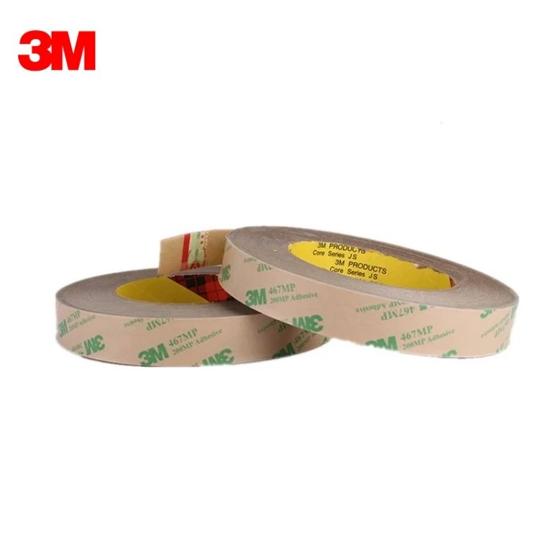 3M 200MP Adhesive Transfer Tape 467MP for PCB, Phone Reqair,Panel Nameplate Bond,Per Lot , 50.8mmX60YD/1roll ,Dropshipping