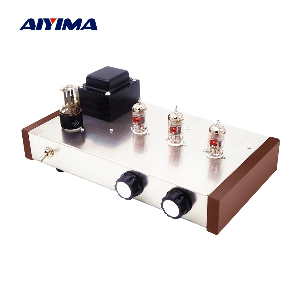 

AIYIMA Preamplifier Audio 12AX7 6z5p 12ax7b Tube Pre Amplifier Home Preamp Tube With Tone Control Adopting Marantz M7 Circuit