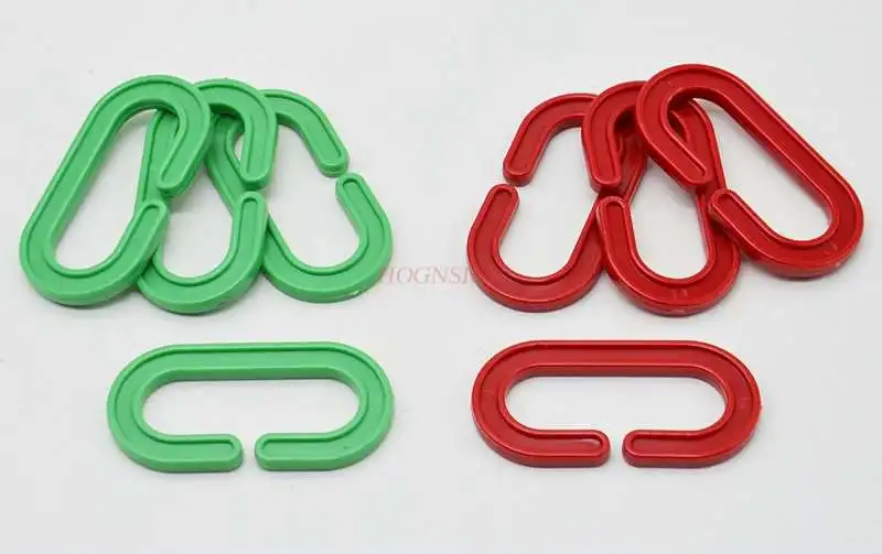 8pcs Plastic connection chain elementary school mathematics experiment equipment student teaching aid teaching aid instrument