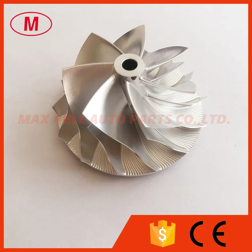 GT15-25 point milling 7+7 blades 46.00/58.00mm Performance Design aluminum 2618/milling /billet turbocharger compressor wheel