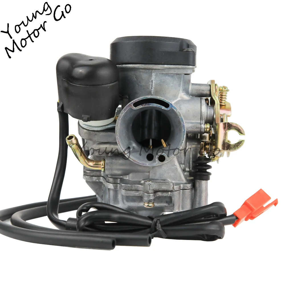 Aluminum 26mm CVK CVK26 Carburetor Light Carb for Piaggio-Aprilia Scrabble GY6 150-250CC QUADS GO-KART BUGGY Scooter ATV