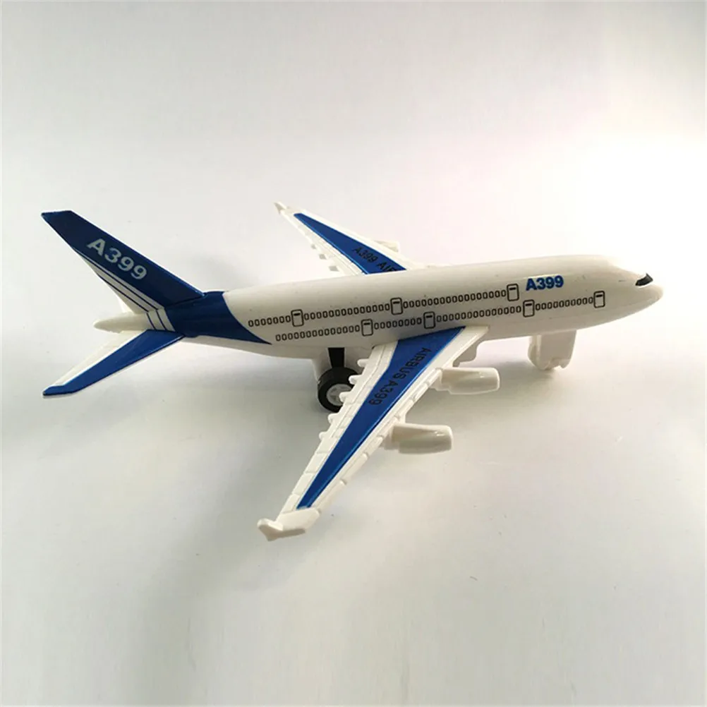 Air Bus Model Kids Children Fashing Airliner Passenger Plane Toy Passenger Model