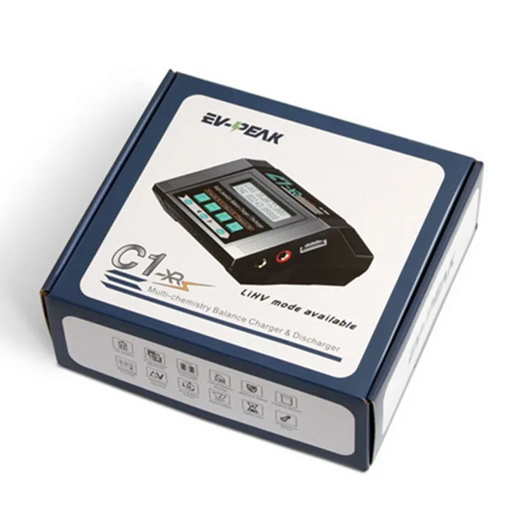 EV-PEAK C1XR 100 واط 10A 1-6S شاحن ميزان مع JST _ XH لوح مهايئ ليبو لايف نيمه بطارية نيكل كادميوم