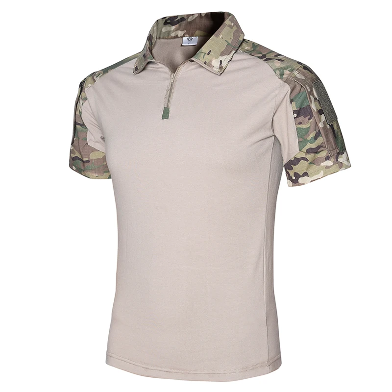 

Tactical Quick Drying Golf Shirt for Men, Army Polos, Tennis, Lightweight Pullover, Hiking, Camping, Sport Undershirt