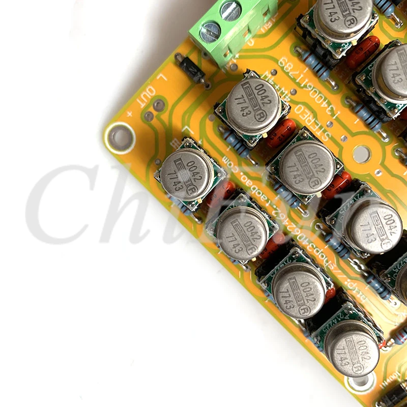 Golden Sealed OPA2111 + LME49600+Golden Sealed OPA445 High current fully balanced preamplifier board power amplifier board