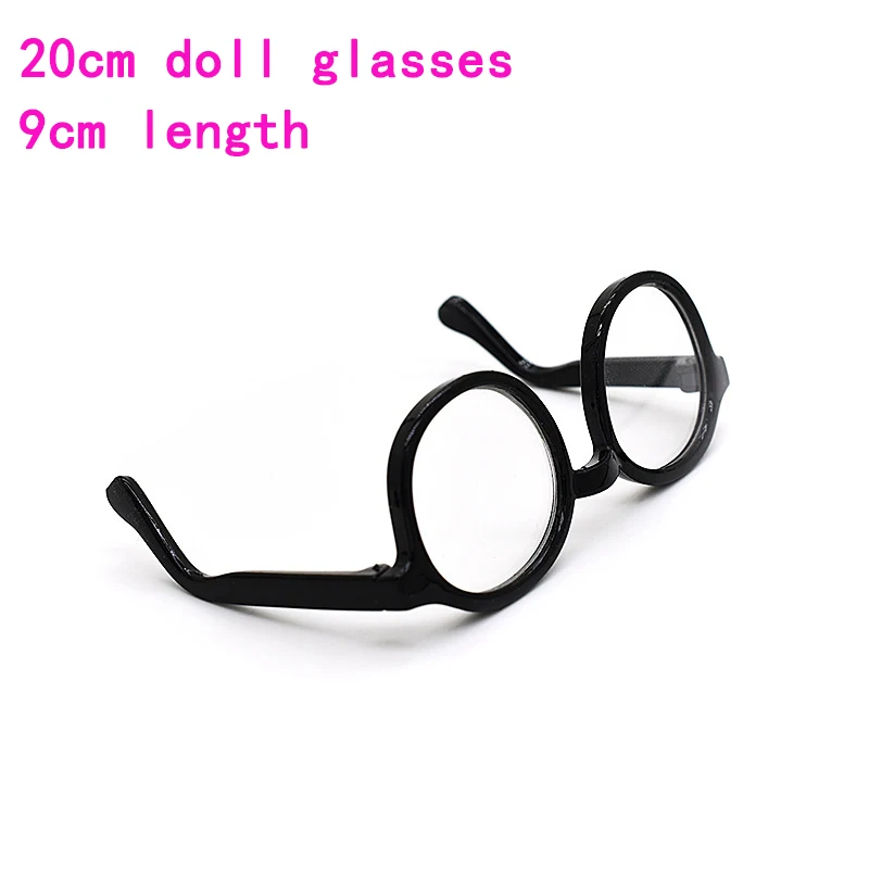 Gafas para muñecas Bjd de alta calidad, lentes transparentes con montura redonda, accesorios de ropa para muñecas EXO, 20CM, 9cm