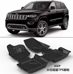 Use for Jeep Grand Cherokee car carpet custom car All-Weather TPO Floor car foot Mat Fit For Cherokee waterproof trunk floor mat