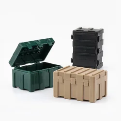 Military Weaponry Box Building Blocks Bricks Military WW2 City SWAT Weapon MOC Playmobil Figures Accessories Brinquedos Toys