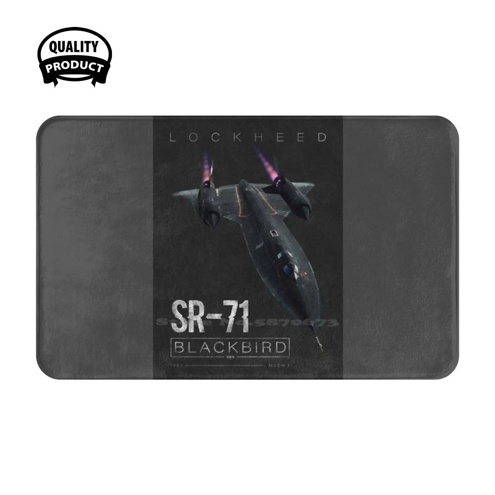 Sr - 71 Blackbird Soft Cushion Home Carpet Door Mat Car Rug Sr71 Sr 71 Blackbird Army Cold War Peace Aviation Air Force Legend