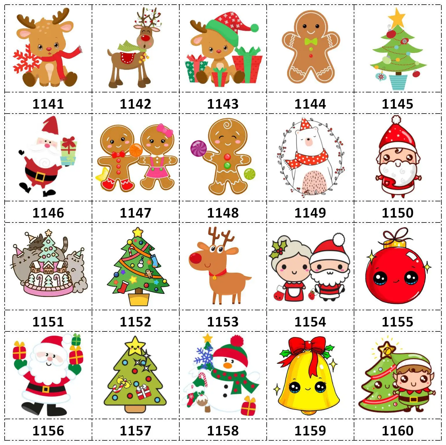 100pcs/lot kawaii resin Christmas series planar resin for diy phone hair accessories welcome custom designs