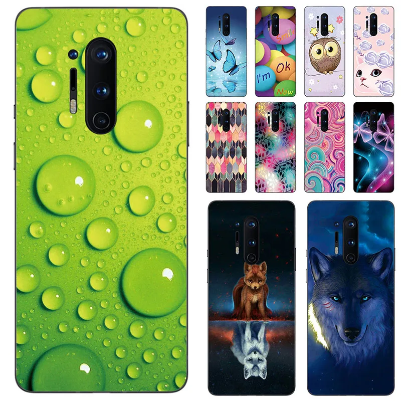 Case for Oneplus 8 Pro Luxury Cover Silicone Soft TPU Protective Phone Cases Coque