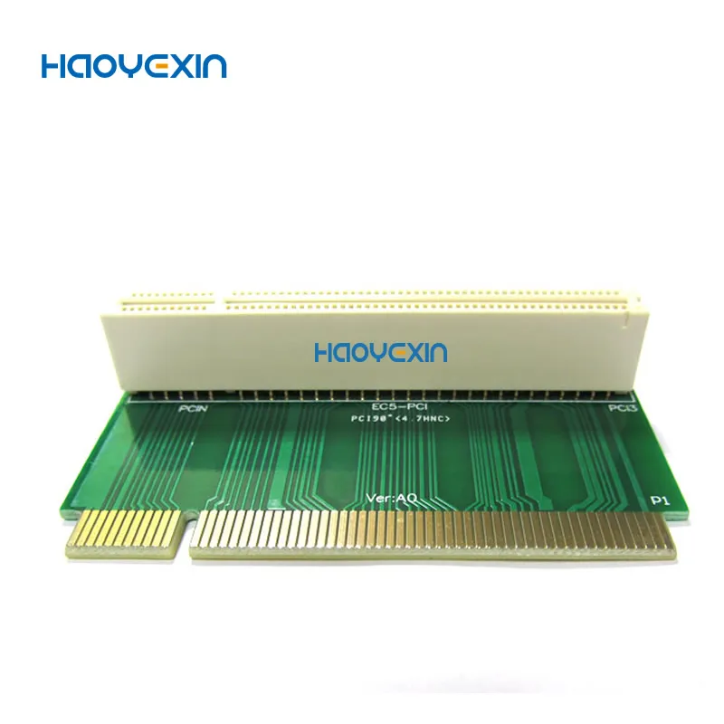 HYX PCI Male to Female Riser Extension Card Adapter 90 Degree Angled Type 32bit straight line pipe cards For  IPC Chassis 4.7CM