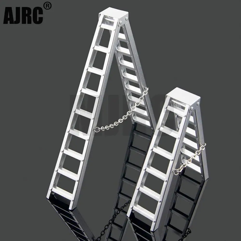 

New 1Pcs 100MM 150MM Aluminum Mini Ladder For 1:10 RC Rock Crawler Axial SCX10 90046