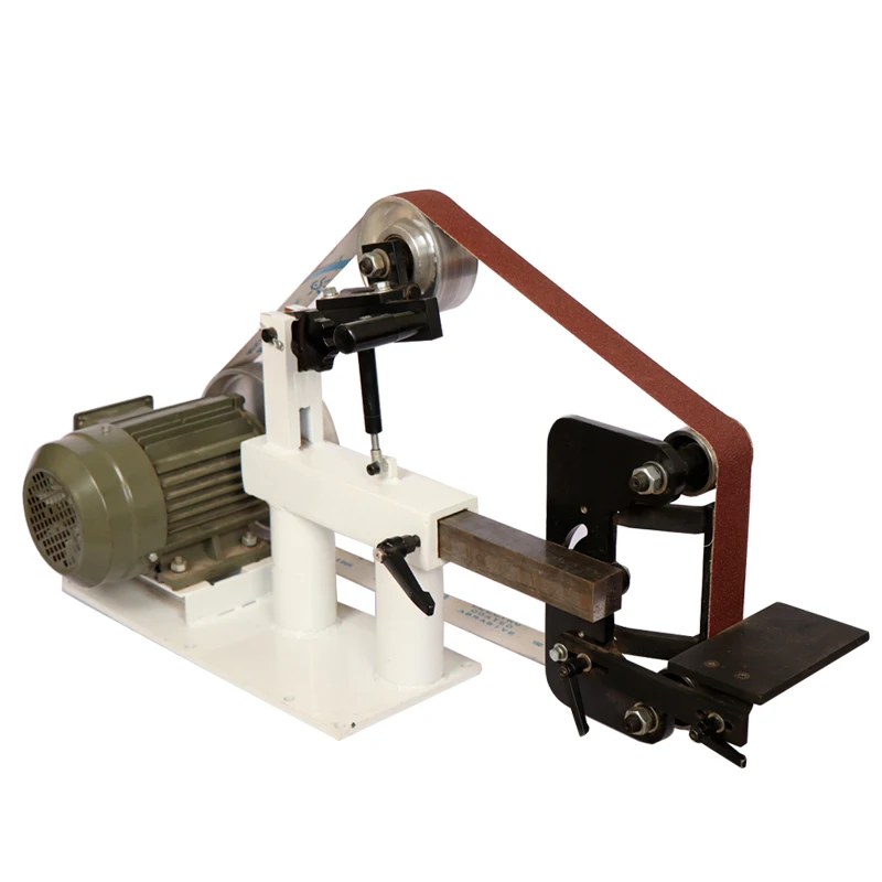 220v/380v multifunctional vertical belt sander household sharpener home diy small aluminum burr polishing machine