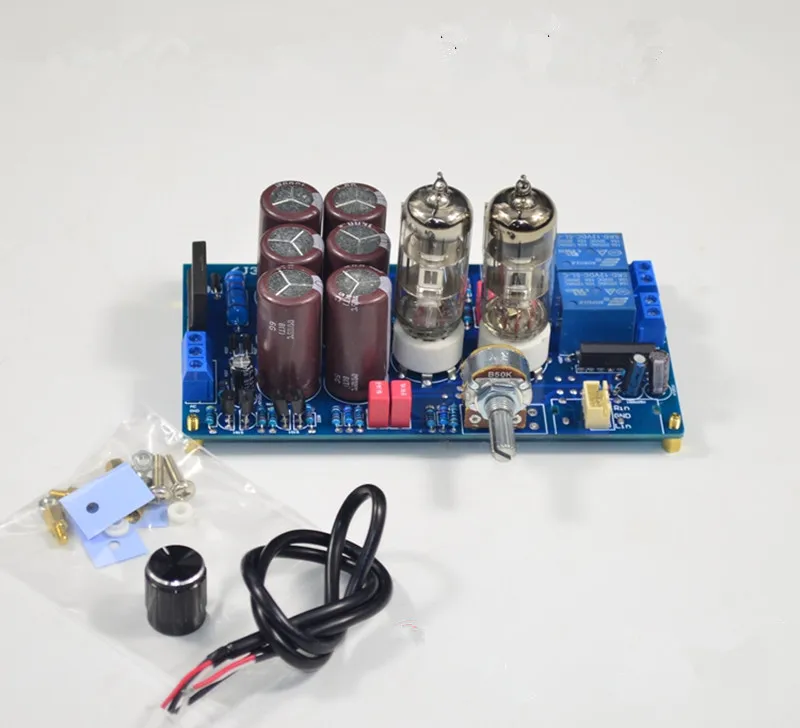 6J3เครื่องขยายเสียงหลอด Preamp Bile Preamplifier HiFi LM1875เสียงเครื่องขยายเสียง30W สเตอริโอ Amp Home Audio