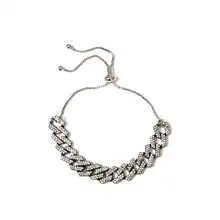 Shiny rhinestone ankle bracelets, 4 colors #3