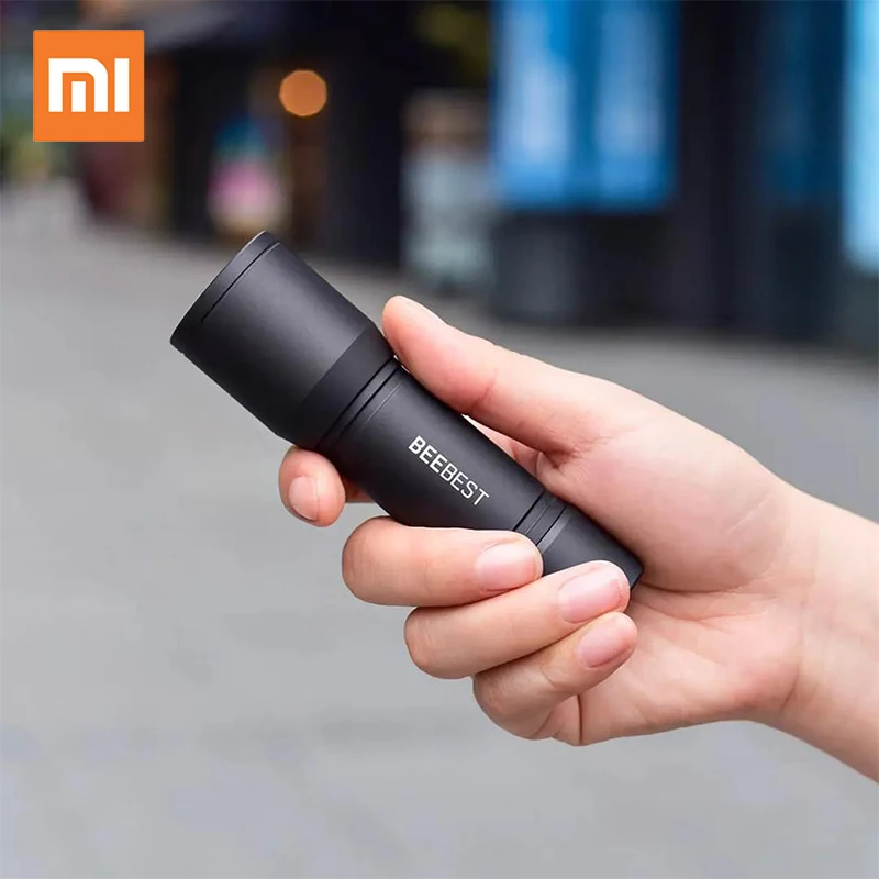 Xiaomi Mijia Rechargeable Flashlight Multifunction Portable Led flashlight waterproof Zoomable Bicycle Light Outdoor torch