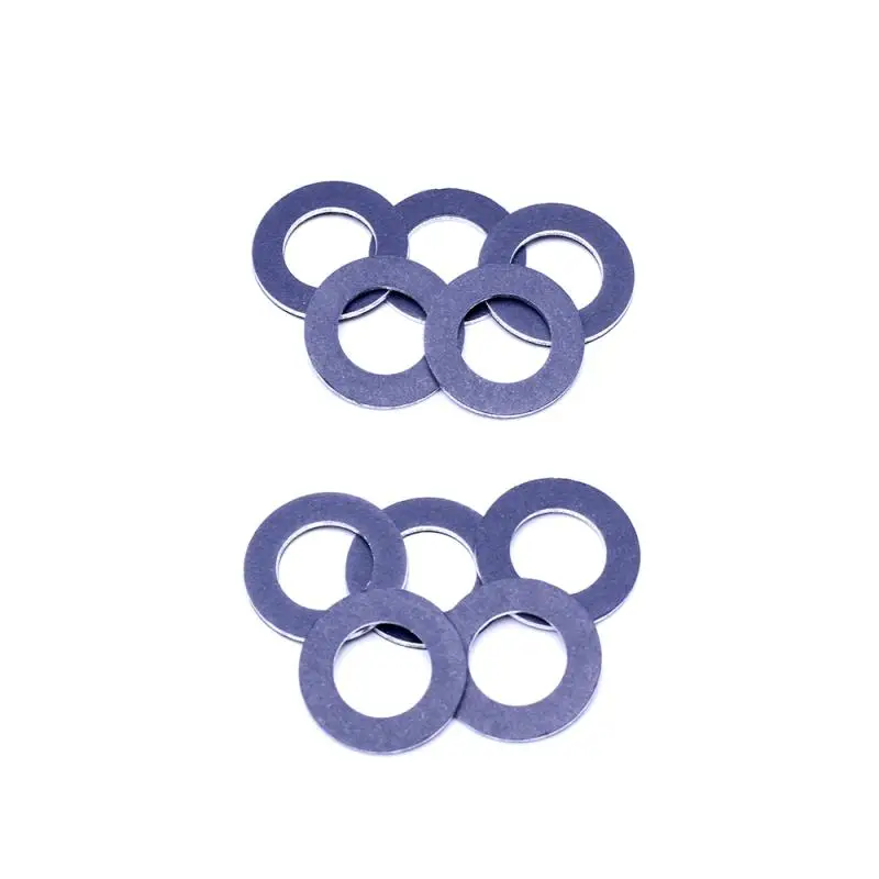 

10Pcs/Set Aluminum Engine Oil Drain Plug Crush Gasket Washers Seals 90430-12031 Car Engine Part Replacement For Toyota