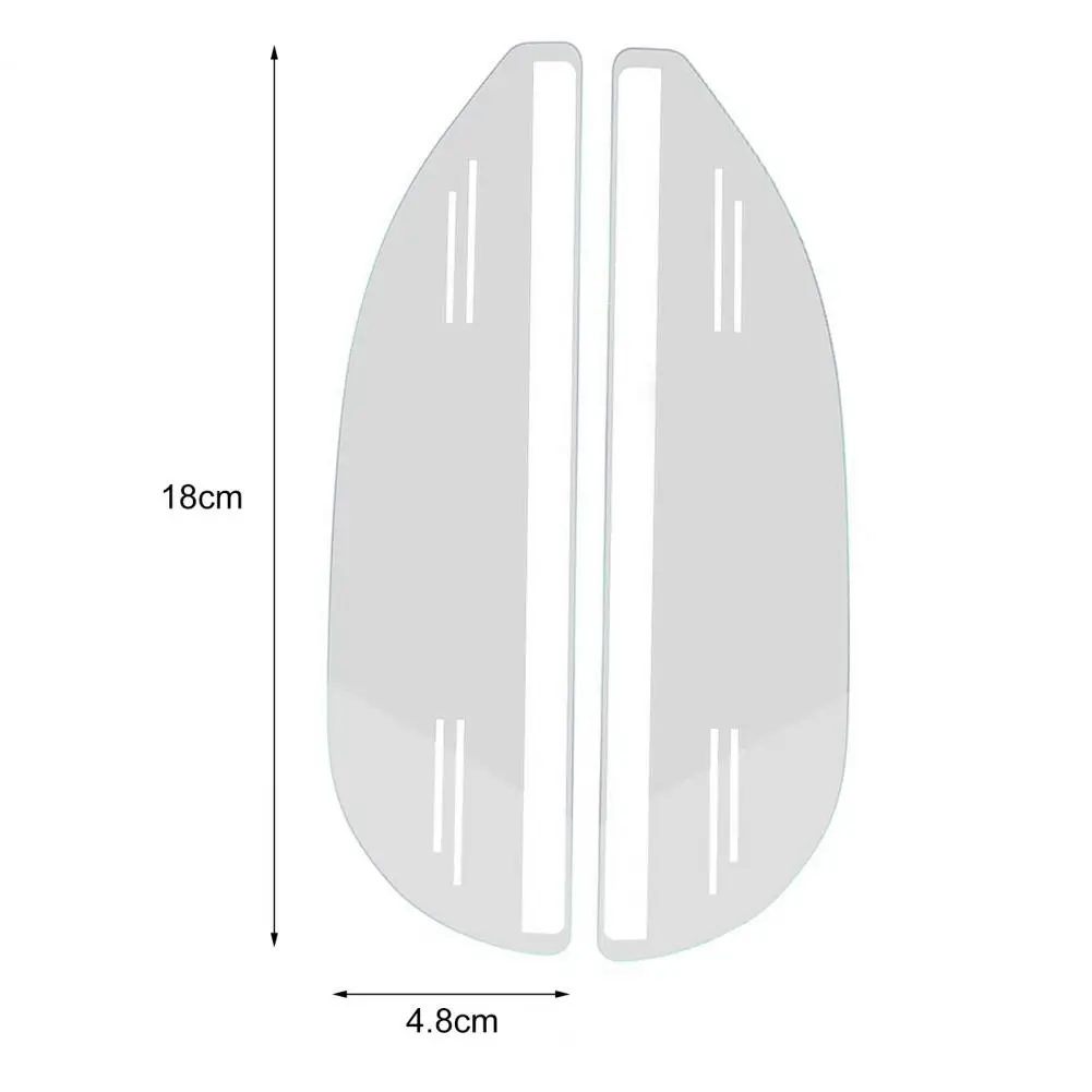 Dropshipping!1 Pair Mirror Visor Guard Universal Increase Clarity Anti-slip Scratch-proof Car Rearview Mirror Protector for Taxi