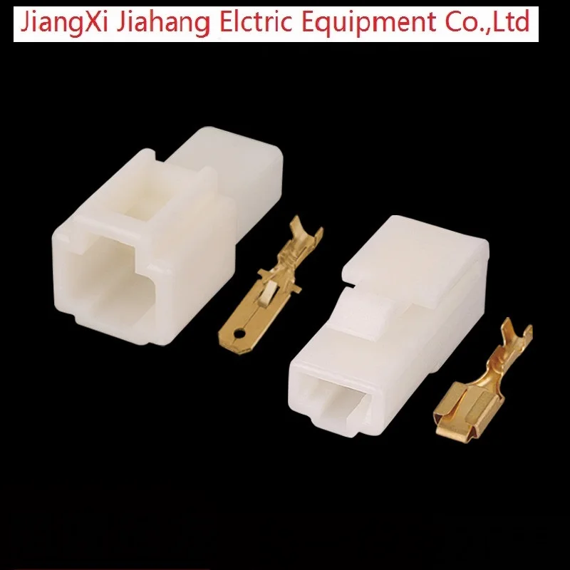 Free shipping 200sets DJ7011-6.3-11/21 1Pin AMP Car Electrical Wire Connectors for VW,BMW,Audi,Toyota,NISSAN