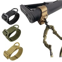 Outdoor Tactical Airsoft Tactical Buttstock Sling Adapter Rifle Stock Gun Strap Gun Rope Strapping Belt Hunting Accessories Hot