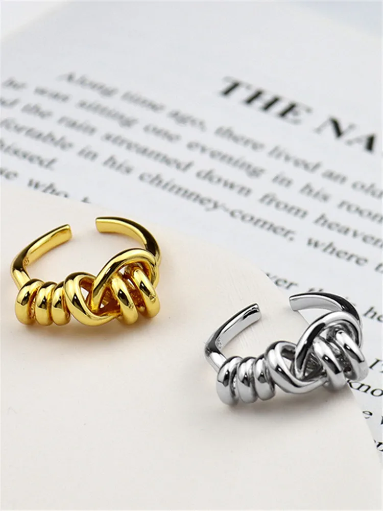 Kshmir Fashion Metal Irregular Adjustable Ring Female Girl Open Ring Jewelry Accessories Gift