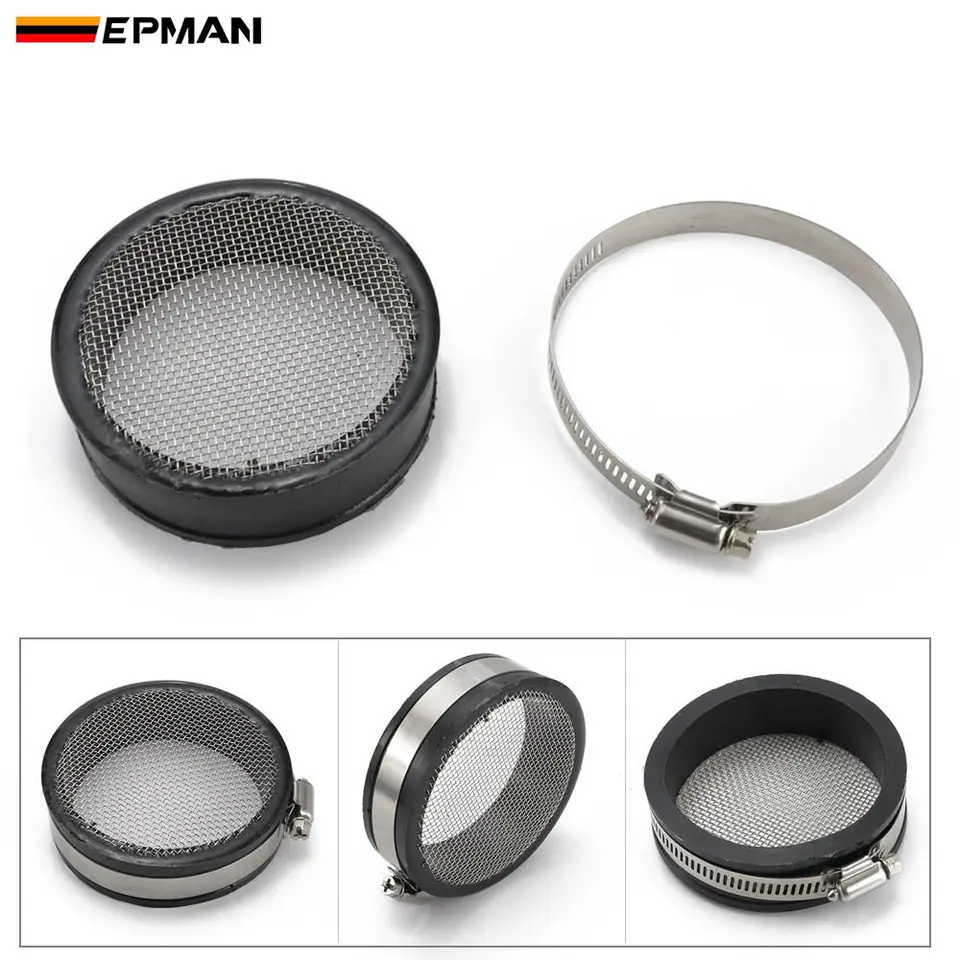 ZSDTRP 74mm Carburetor Velocity Stack Mesh Screen – Motorcycle Air Filter Cover – Metal & Rubber