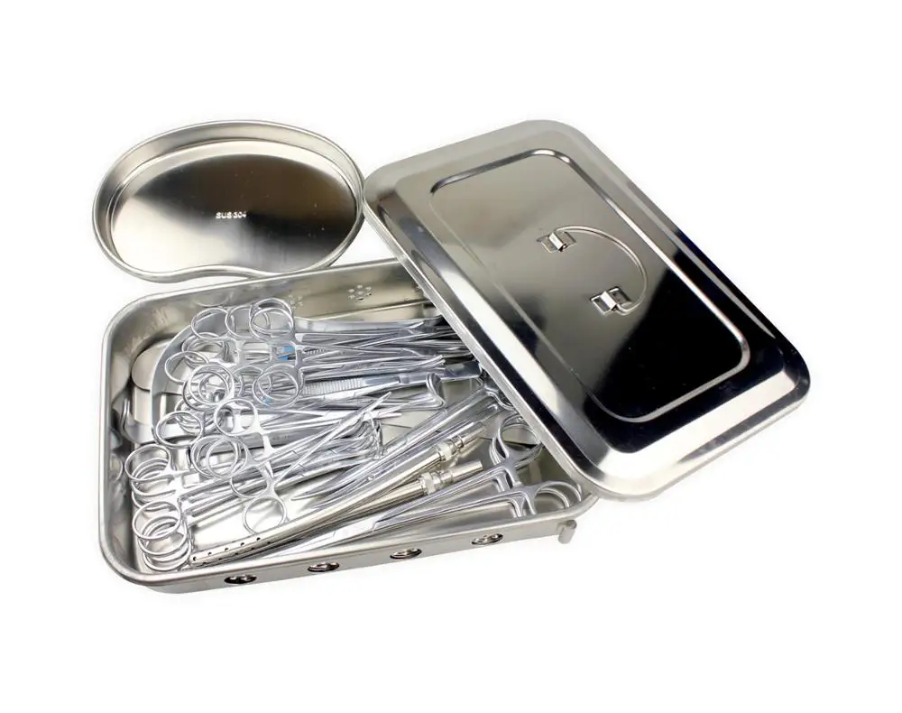 40 pcs/set Abdominal cavity Surgical Instrument medical Appendix Surgary tool full kit Cecum Small Intestine operation Excision