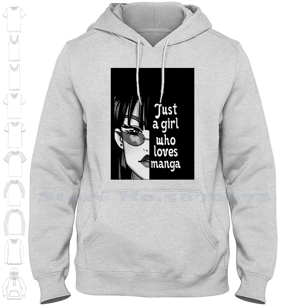 Just A Girl Who Loves Manga Hoodies Sweatshirt For Men Women Arigato Arigatou Japanese Manga Girls Thank You Thank You Romantic