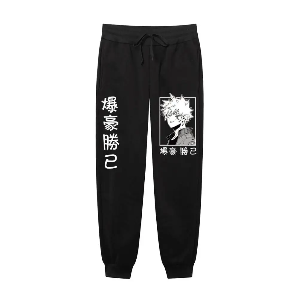 

Japanese Anime My Hero Academia Katsuki Bakugo Harajuku Woman Pants Print Joggers Woman Trousers Casual Sweatpants Sweatpants