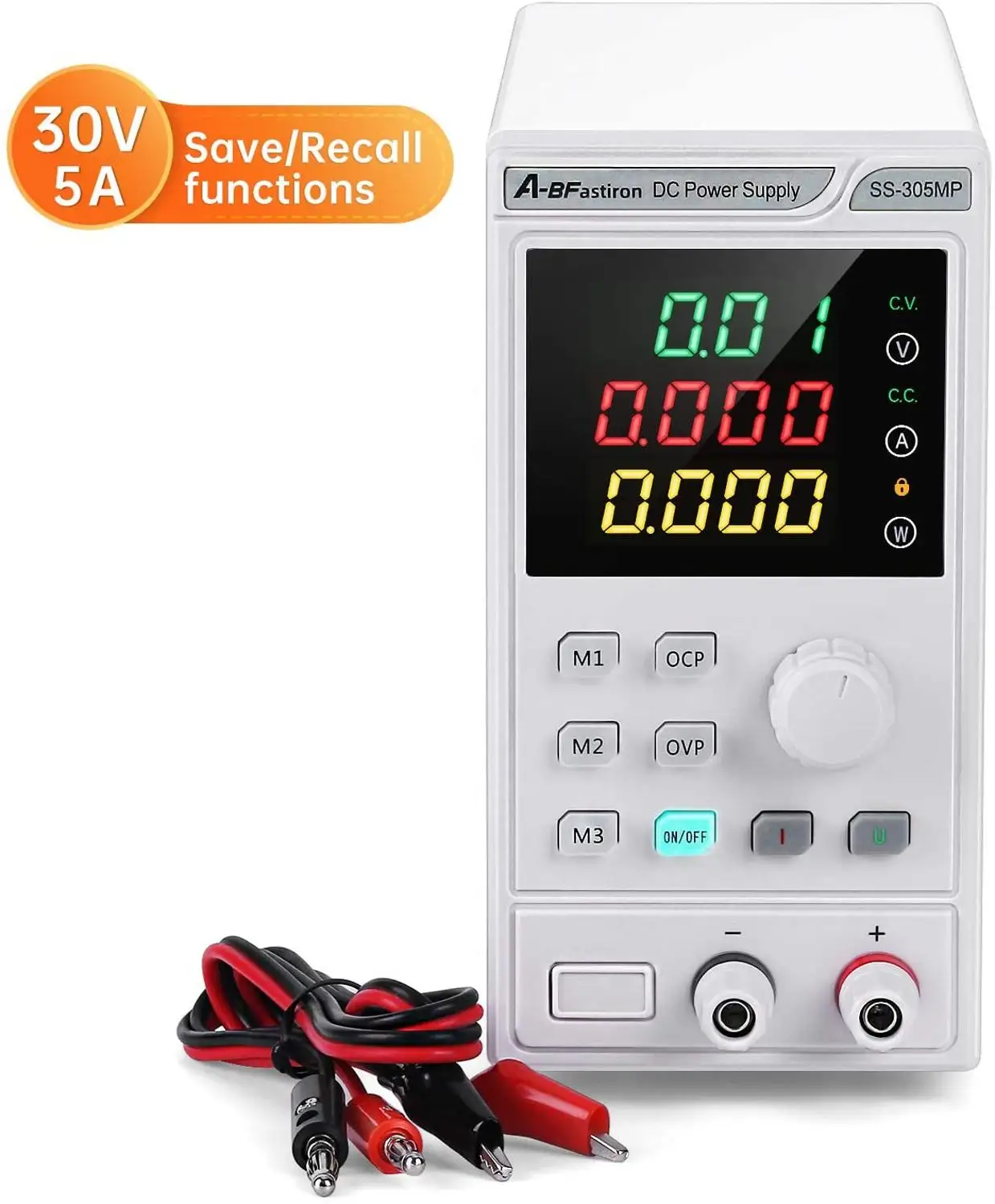 

A-BF Programmable DC Power Supply Adjustable High Precision Memory Function 4 Digits Display Switching Regulated Power Supply