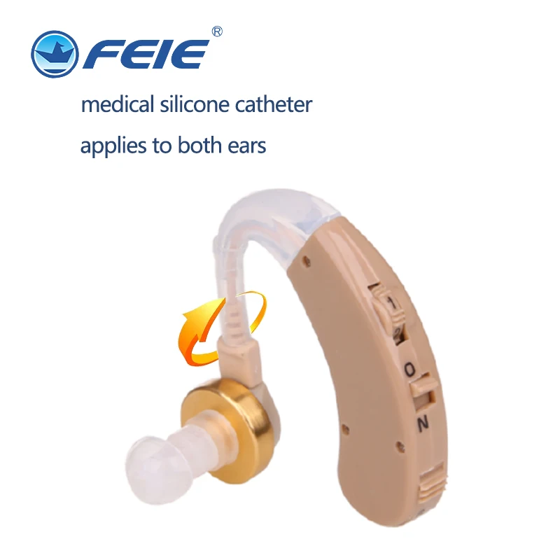 

Hearing Aid BET Sound Amplifier Deaf-aid Ear Listening Assistance S-139 Free Shipping for Elderly, Enfants,Young