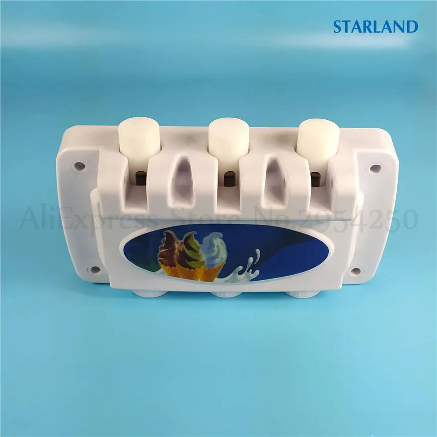 

Front Door Spare Pare Of Soft Serve Ice Cream Machine Front Panel Block Fittings BQL Ice Cream Maker Accessory Replacement