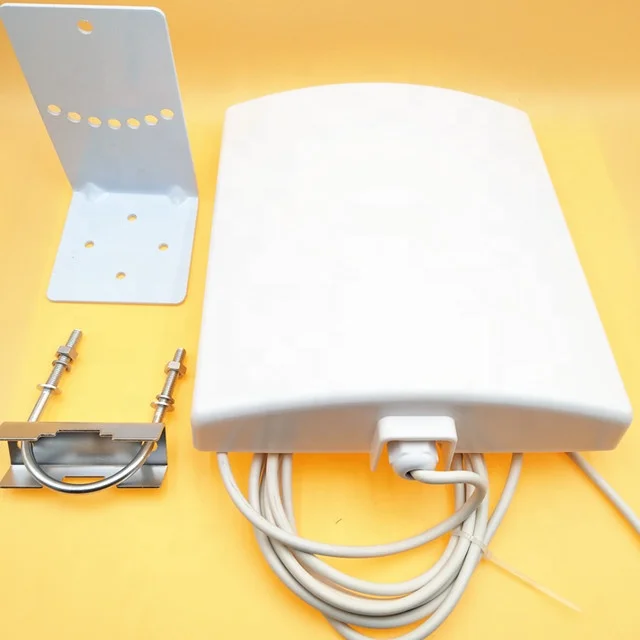 220*190*50mm high gain 5dbi UHF 458mhz flat panel outdoor antenna for 400mhz wlan system