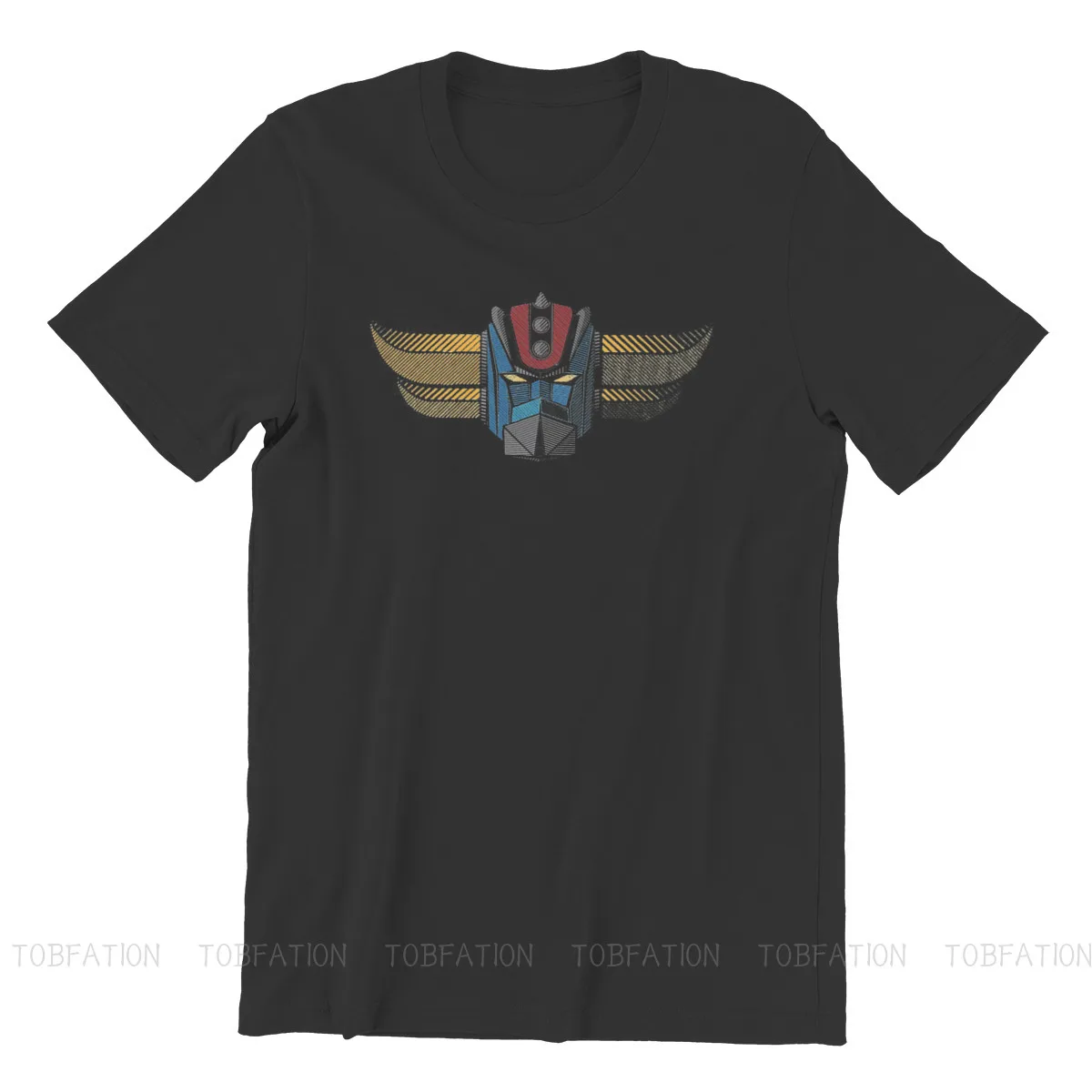 UFO Robot Goldrake Grendizer Anime 091b Classic T Shirt Classic Alternative High Quality Tshirt Big Size O-Neck  Men Clothing