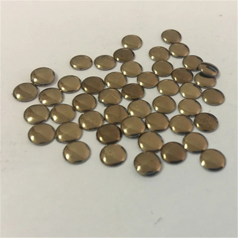 New 5*5mm Round Antique Bronze/Black Hotfix Nailheads iron-on Rhinestuds panel pressing Punk Cone Studs and Spike DIY 300pcs/lot