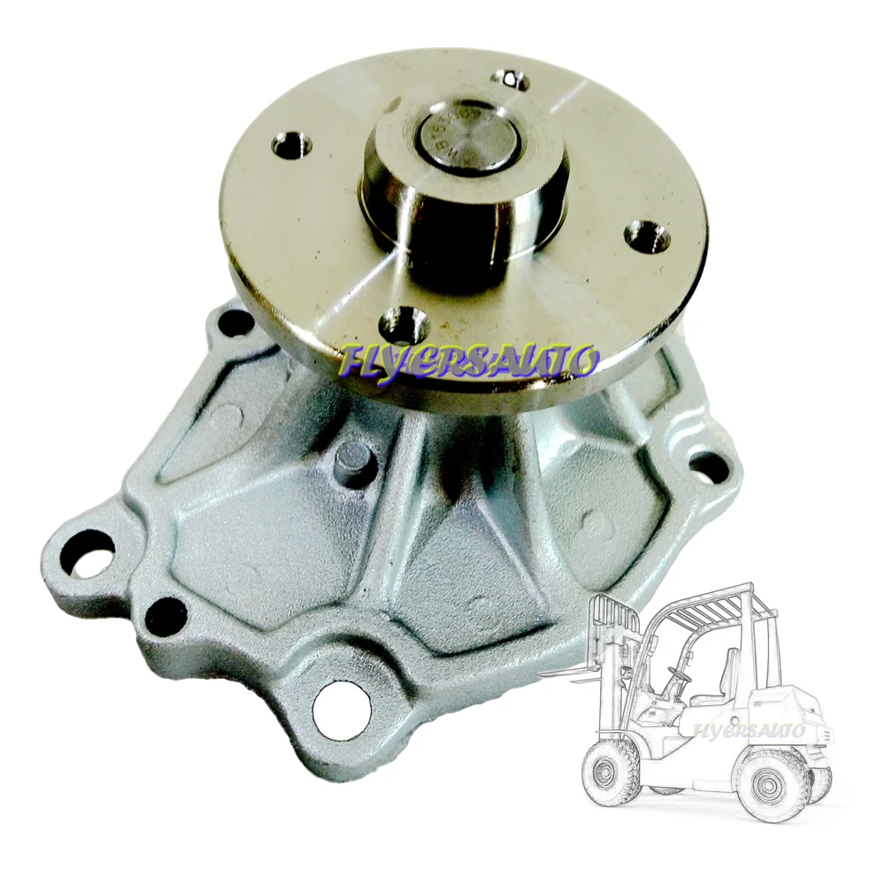 Cooling water pump 21010-fu425 is suitable for Nissan forklift K15 K21 K25 engine water pump assembly autoparts forklift parts