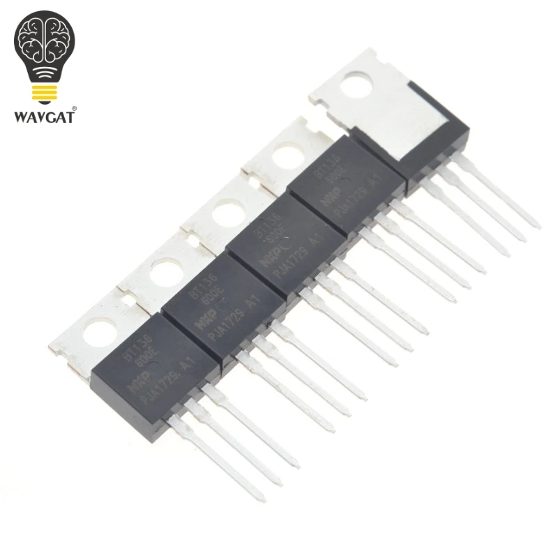 10pcs BT136 BT136-600 BT136-600E Triac 600V 4A