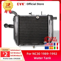 CVK Aluminium Radiator Cooler Cooling Water Tank for Honda VFR400 NC30 1989 1990 1991 1992 RVF400 NC35 1994 1995 1996 NC 30 35