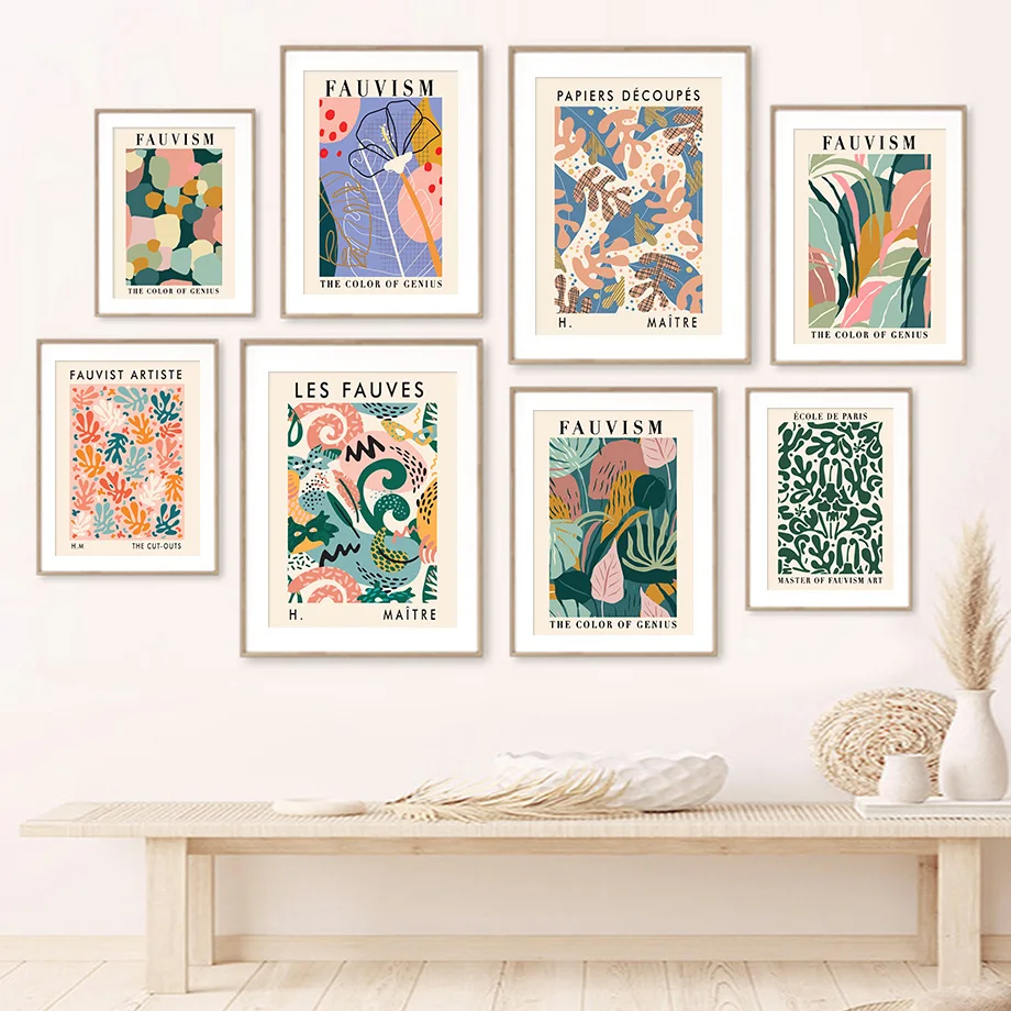 

Fauvism Flower Market Strelitzia Matisse Wall Art Canvas Painting Nordic Posters And Prints Pictures For Living Room Home Decor