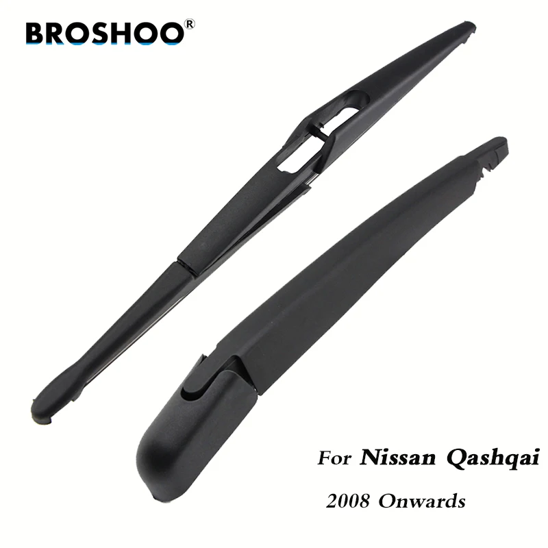 BROSHOO Car Rear Wiper Blades Back Windscreen Wiper Arm For Nissan Qashqai Hatchback (2008-) 305mm,Windshield Auto Styling