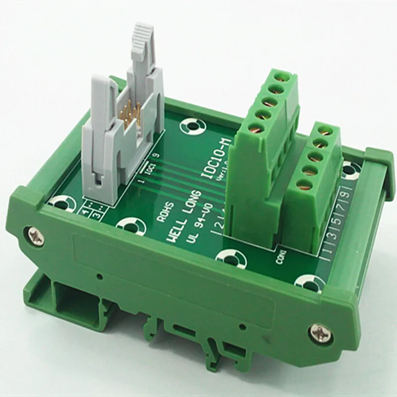 IDC-10 DIN Rail Mounted Interface Module.