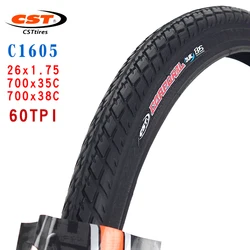 CST-Mountain Bike Tires C1605, 26 Inch, 26x1.5, Road Bicycle, 700 x 35C, 38C, Wear Resistant, Stab Proof, Bicycle Parts