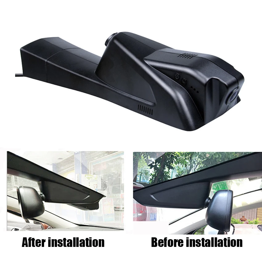 Car DVR Hidden Driving Video Recorder Car Front Dash Camera For DS DS5LS 2015 2016 2017 2018 2019 Night vision Full HD 1080P