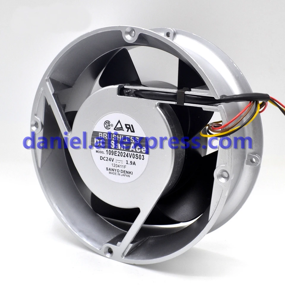 

SANACE 200 24V 1.9A 20CM DC circular high volume violent heat dissipation fan 109E2024V0S03