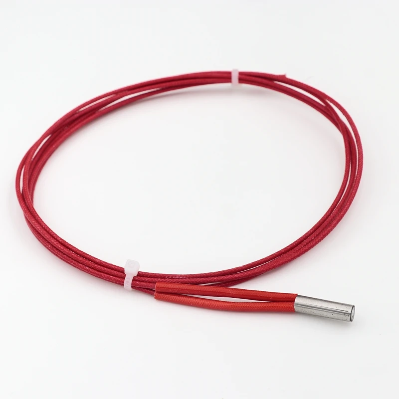 3D Printers heat Cartridge 24/12V 40W 6*20mm 1m For Creality Extruder Parts 24V 40W cartridge Heater Part