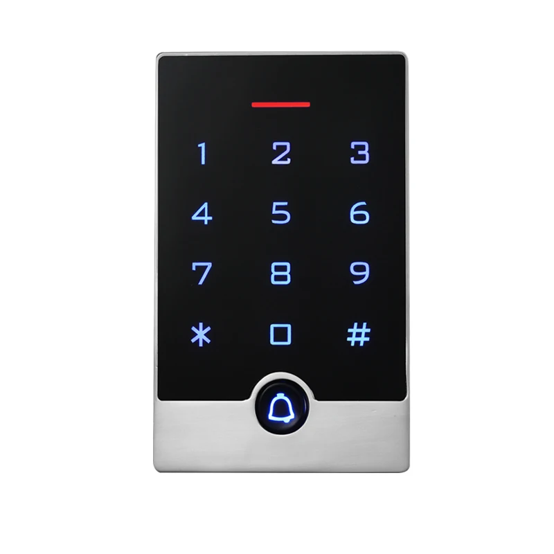 IP68 Waterproof Standalone RFID Access Control System T15 Metal Touch Keypad Door Access Controller With ID/IC Card Reader