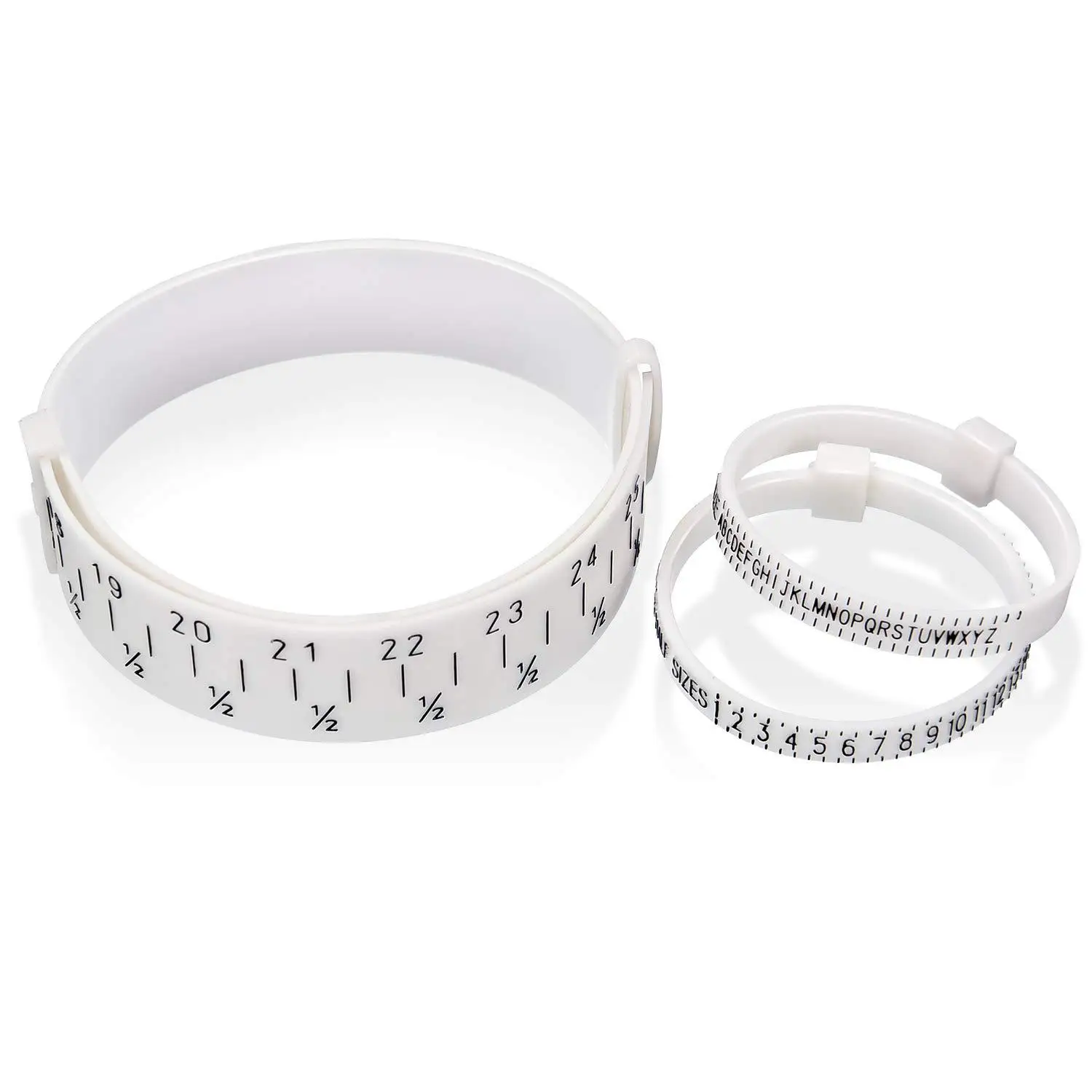 US UK Finger Ring Sizer Measurer Jewelry Ring Bracelet Wrist Measuring Tool Metal Ring Sizer Stick Official Finger Measure Gauge