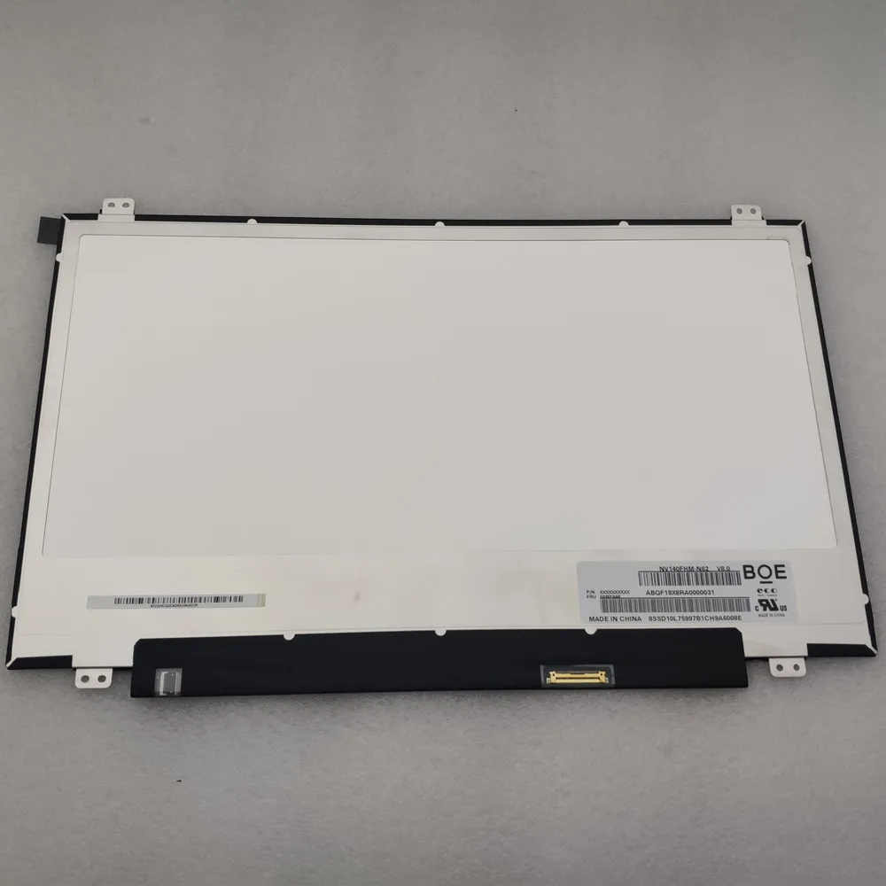 

14.0 Inch Slim Laptop FHD LCD Display Screen NV140FHM-N62 Fru 00NY446 1920*1080 EDP 30Pins